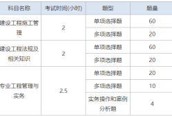 二級建造師房建考的科目是什么,房建二級建造師考試科目