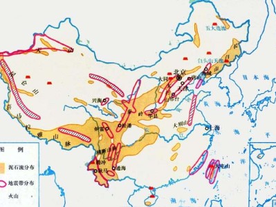 中國地震圖,中國地震圖地一