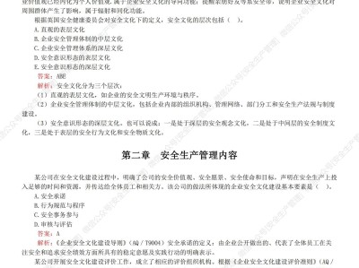 安全工程師真題解析安全工程師真題解析電子版