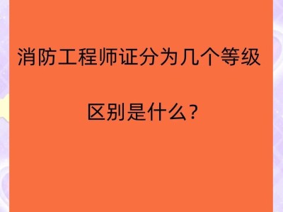 消防工程師考試重點消防工程師考試重點內容