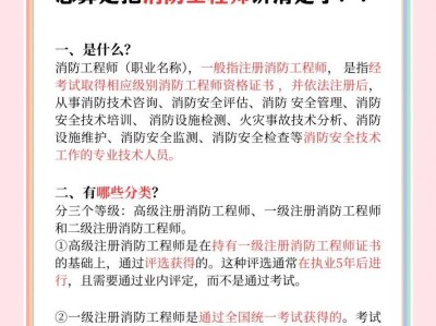 關于報考消防工程師政策有啥變動今年報考消防工程師的條件