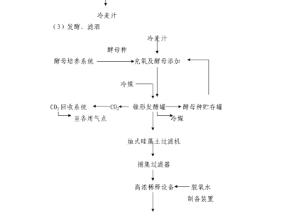 啤酒工藝流程圖啤酒工藝流程圖簡述工作要點(diǎn)