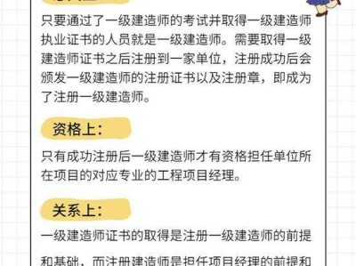 一級建造師考試資格證書一級建造師資格證書和注冊證書