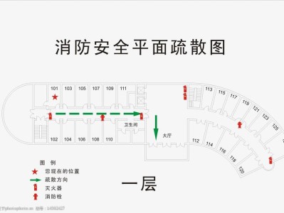 疏散平面圖應急疏散平面圖