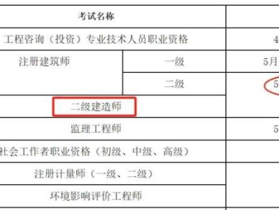 二級建造師啥時候報名,二級建造師報考時間一般是什么時候