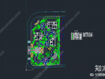 園林設(shè)計(jì)圖,禪意院子園林設(shè)計(jì)圖