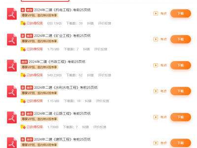 二級建造師考試出題規則二級建造師出題