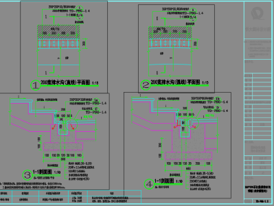 線性排水溝施工圖線性排水溝施工做法