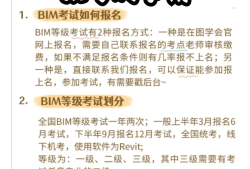 bim工程師的考試時間,bim工程師考試時間及條件