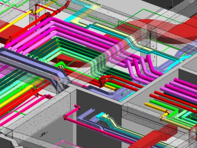 bim工程師建模火神廟,revit鐵塔建模