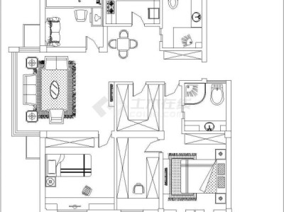 室內(nèi)裝修圖紙施工圖室內(nèi)裝修圖紙
