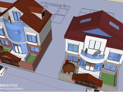 農村設計圖,兩層小別墅 農村設計圖