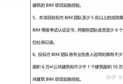 bim工程師投標(biāo)可以加分嗎招標(biāo)bim工程師