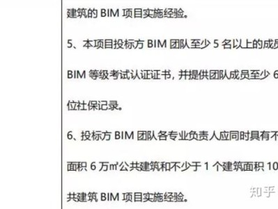 bim工程師投標可以加分嗎招標bim工程師