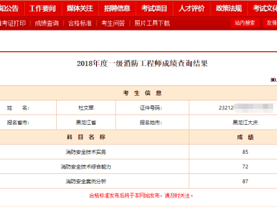 關(guān)于注冊(cè)消防工程師考試時(shí)間的信息