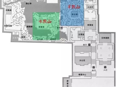 獅子林平面圖,獅子林平面圖簡筆畫