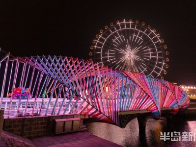 塘沽彩虹橋,塘沽彩虹橋圖片