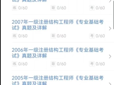 注冊(cè)結(jié)構(gòu)工程師考試總結(jié)大全電子版,注冊(cè)結(jié)構(gòu)工程師考試總結(jié)大全