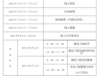 一級建造師報名時間計算,2021年一級建造師報名時間和考試時間報名要求