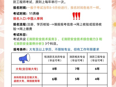 2019年消防工程師報考時間2019年消防工程師考試結(jié)果什么時候出來