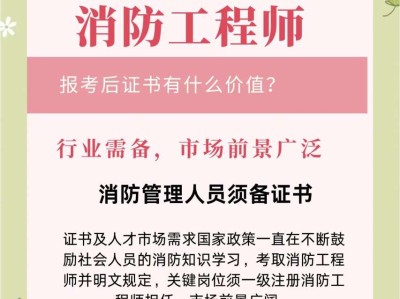 一級注冊消防工程師每年報名時間,一級注冊消防工程師報名費