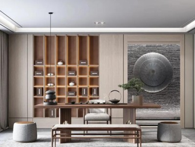 茶室設計效果圖茶室設計