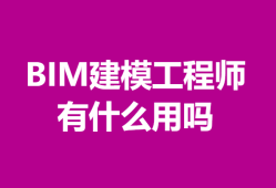 bim工程師有啥用,bim工程師有什么作用