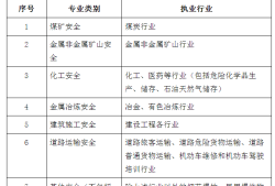 安全工程師其他安全專業分類有哪些安全工程師其他安全專業分類