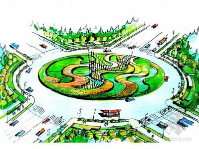 花壇設計平面圖手繪花壇設計平面圖