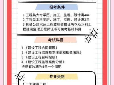 注冊監理工程師教材2020教材注冊監理工程師教材變化