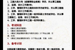 全國監理工程師考試報考條件,全國監理工程師考試報考條件級別