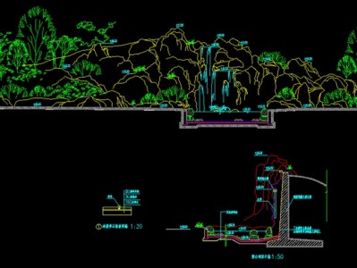 假山施工圖包括的內容,假山施工圖