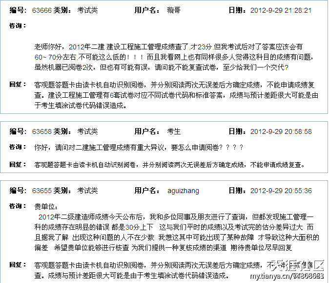 兩天半時(shí)間復(fù)核18萬份考卷？2012福建二建成績(jī)出錯(cuò)事件后續(xù)  第1張