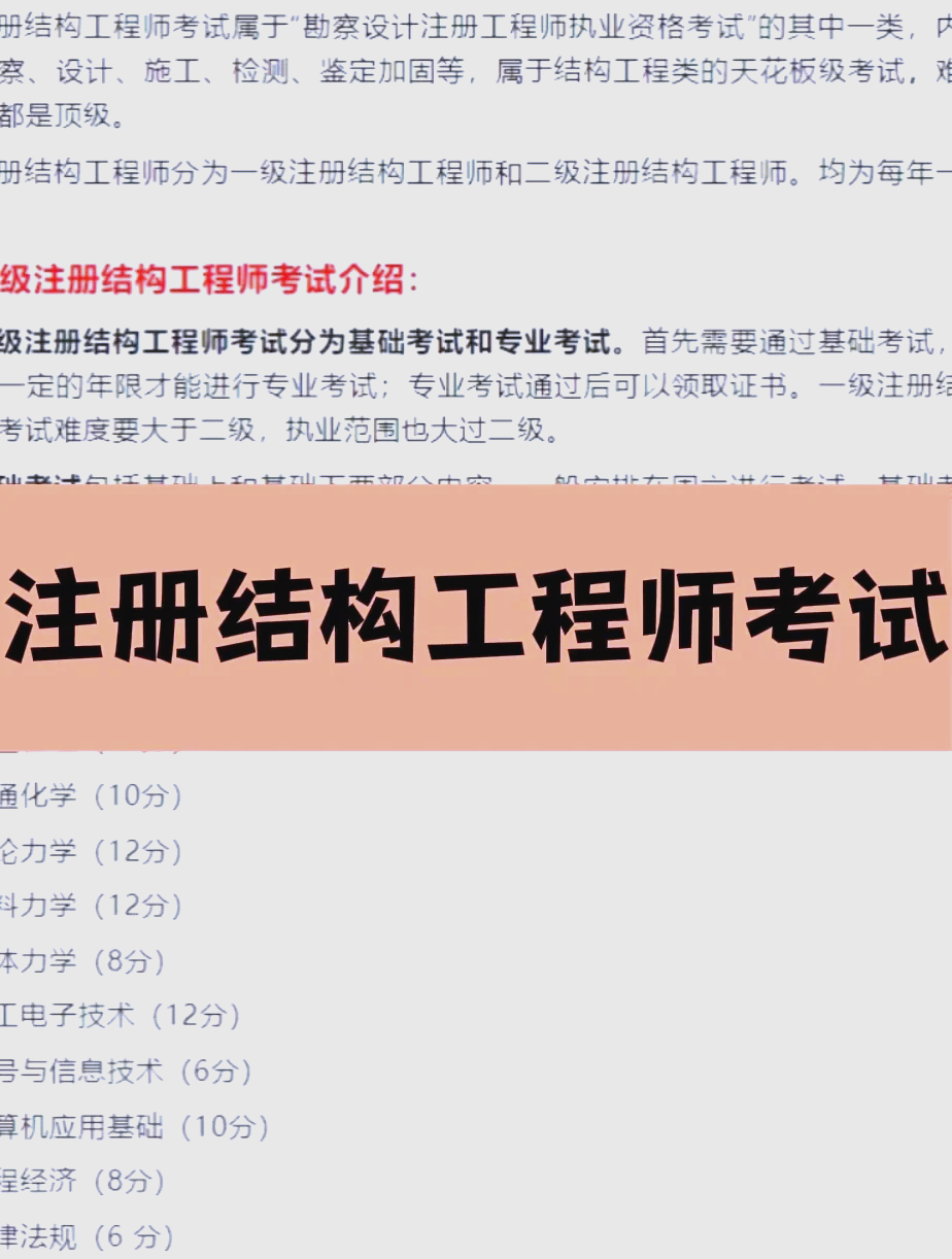 注冊土木工程師水工結(jié)構(gòu)合格標(biāo)準(zhǔn)注冊土木工程師水工結(jié)構(gòu)合格線  第1張