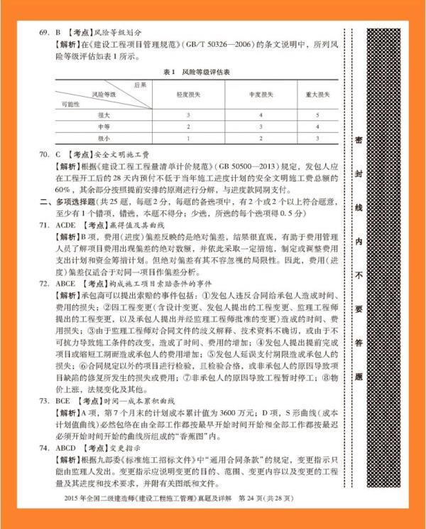 2017年二級(jí)建造師真題及答案,2017二級(jí)建造師真題答案  第2張
